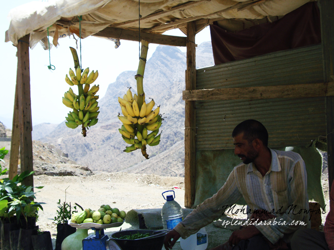 Banana Seller near the Marble Village